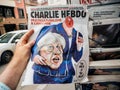 Charlei Hebdo Theresa May newspaper about Theresa May elections