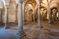 Charlemagne crypt inside Grossmunster or GrossmÃÂ¼nster church in Zurich city Switzerland, no people