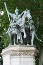 Charlemagne statue in Paris