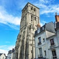 Charlemagne tower in the city of Tours, France