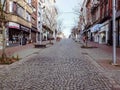 Charleroi city streets, rue de la Montagne