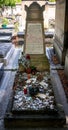 Charles Baudelaire& x27;s Tomb, Montparnasse Cemetery, Paris, France