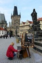 Charles Bridge, Prague, capital of the Czech Republic (EU)