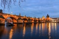 The Charles Bridge (Czech: Karluv Most) is a famous historic bridge in Prague, Czech Republic