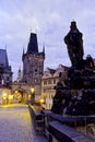 Charles Bridge- Prague Royalty Free Stock Photo