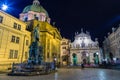 Charles Bridge in Prague Royalty Free Stock Photo