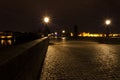 Charles bridge in Prague. Beautifull historical bridge in Prague.