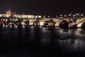 Charles bridge and Prague castle Royalty Free Stock Photo