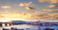 Charles bridge with Prague castle in Prague UNESCO, Czech republic Royalty Free Stock Photo