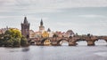 Charles Bridge, Prague famous landmark, Czech Republic