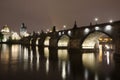 Charles Bridge Prague Royalty Free Stock Photo
