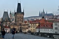 Charles Bridge, Prague Royalty Free Stock Photo