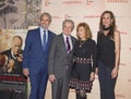 Charles Cohen, Regis Philbin, Joy Philbin, and Clo Cohen