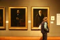 Charles Darwin in National Portrait Gallery, London Royalty Free Stock Photo