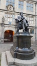 Charles Darwin statue, Shrewsbury Royalty Free Stock Photo