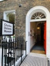 The Charles Dickens house museum at 48 Doughty Street in Holborn, London