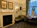 The Charles Dickens Museum is an author`s house museum at 48 Doughty Street in Holborn, London Royalty Free Stock Photo