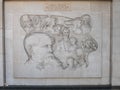 Charles Dickens relief sculpture and memorial, Marylebone Road,