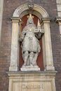 Charles I Statue, City Hall, Worcester