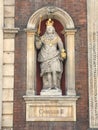 Charles II Statue, Worcester Guildhall, England UK Royalty Free Stock Photo