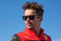 Charles Leclerc driver of Ferrari walking through the Paddock on thursday during preparations before the Formula 1 Dutch Grand