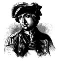 Charles Lee, vintage illustration