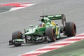 Formula 1 Caterham CT03 - Charles Pic Royalty Free Stock Photo