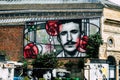 Charles Rennie Mackintosh mural in Glasgow