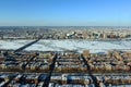 Charles River and Back Bay in Boston, USA Royalty Free Stock Photo