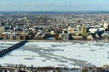 Charles River and Back Bay in Boston, USA Royalty Free Stock Photo