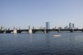 Charles River boston city Royalty Free Stock Photo