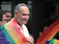 Charles Schumer in NYC LGBT Gay Pride March 2010