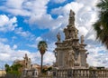 Charles V Monument near the Norman Palace in downtown Palermo