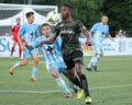 Charleston Battery forward Heviel Cordoves.