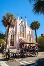 Charleston Church Cityscape Royalty Free Stock Photo
