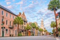 Charleston city downtown skyline, cityscape of South Carolina