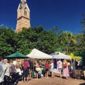 Charleston Farmers Market Royalty Free Stock Photo