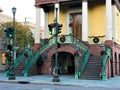 Charleston Market decorated for the the Christmas Holiday