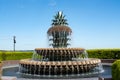 Charleston Pineapple Fountain Royalty Free Stock Photo