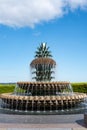 Charleston Pineapple Fountain Royalty Free Stock Photo