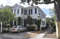 Charleston SC,August 7th:Historic House from Charleston in South Carolina Royalty Free Stock Photo