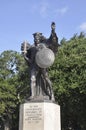 Charleston SC,August 7th:Monument of Confederate Defenders of Charleston from Charleston Royalty Free Stock Photo