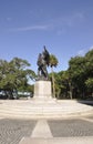 Charleston SC,August 7th:Monument of Confederate Defenders of Charleston from Charleston in South Carolina