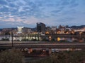 Charleston Skyline at Dusk