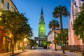 Charleston South Carolina French Quarter Royalty Free Stock Photo