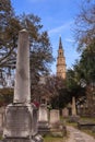 Charleston South Carolina Historic Haunted Cemetery Royalty Free Stock Photo