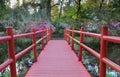 Charleston South Carolina Red Bridge Magnolia Garden