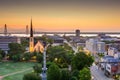 Charleston South Carolina Skyline Royalty Free Stock Photo