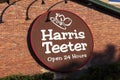 Charleston, South Carolina, United States, November 2019, a Harris Teeter supermarket sign Royalty Free Stock Photo