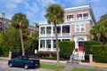 Historic houses along Battery st excellent example of 18th-century Georgian townhouse